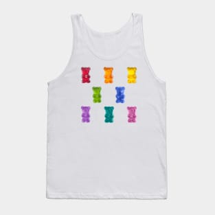 gummy bear rainbow Tank Top